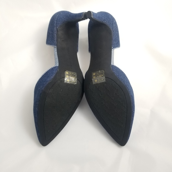 Kelly & Katie Sarsina Denim Pumps Blue 10 - Picture 8 of 9
